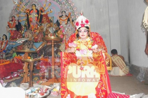 State observed Kumari Puja 